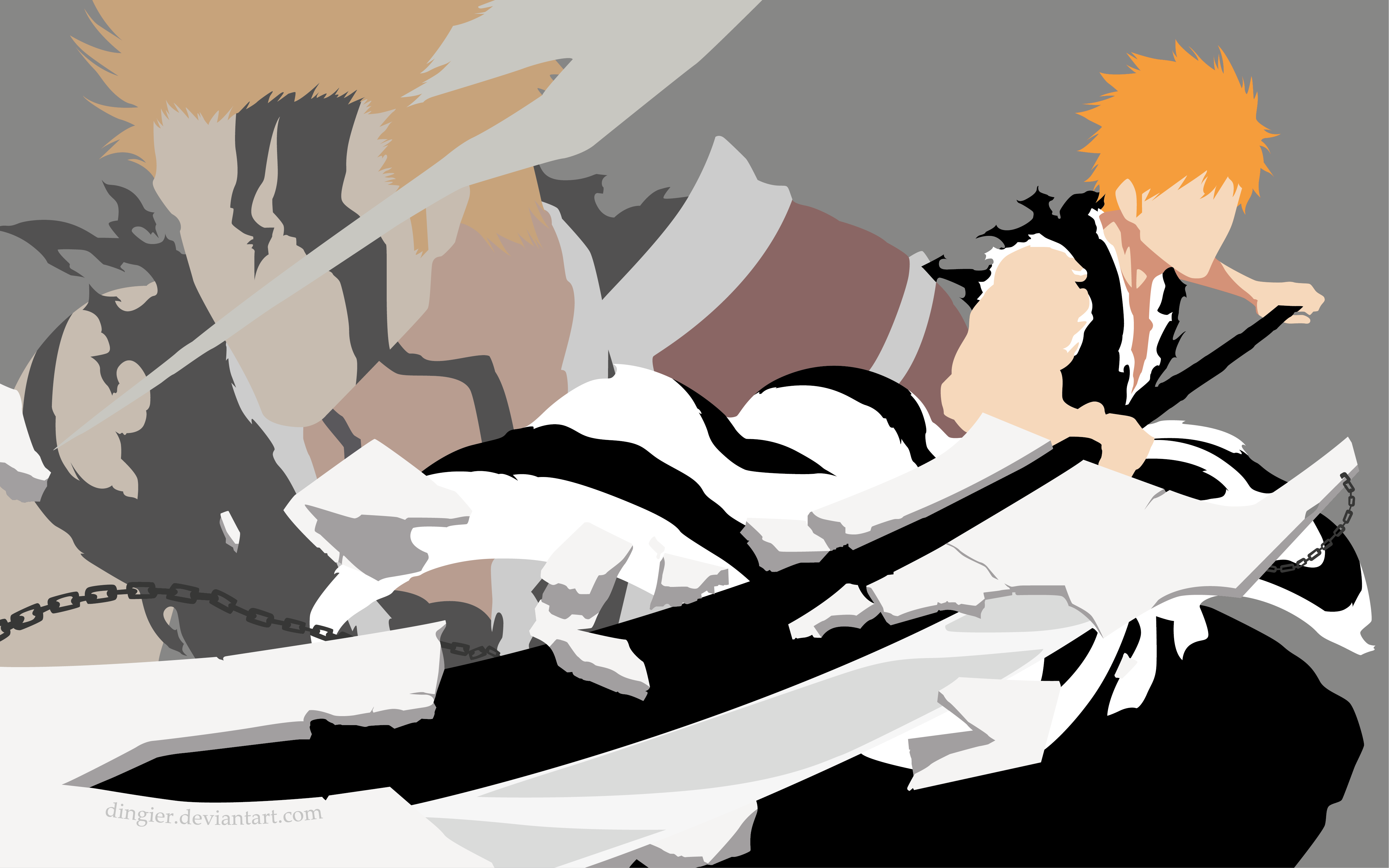 Ichigo Kurosaki Anime Bleach 4k Ultra HD Wallpaper By Linnea