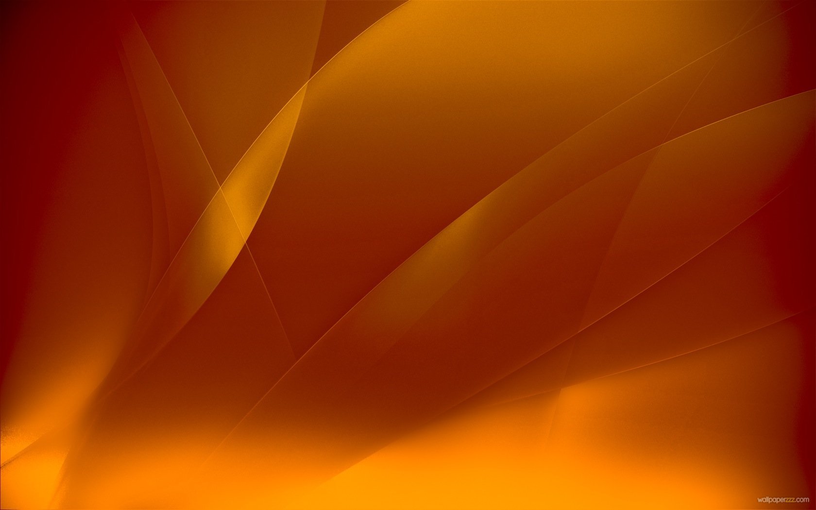 Orange Fantasy Widescreen Wallpaper