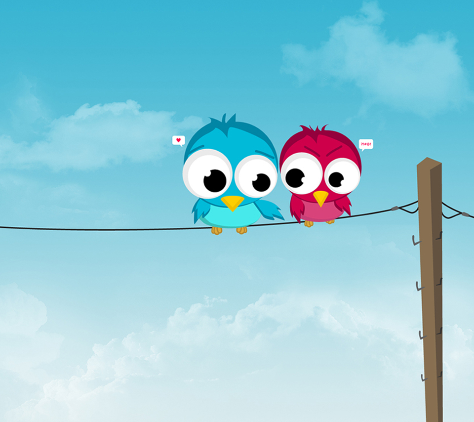Cartoon Bird Android Wallpaper HD S For
