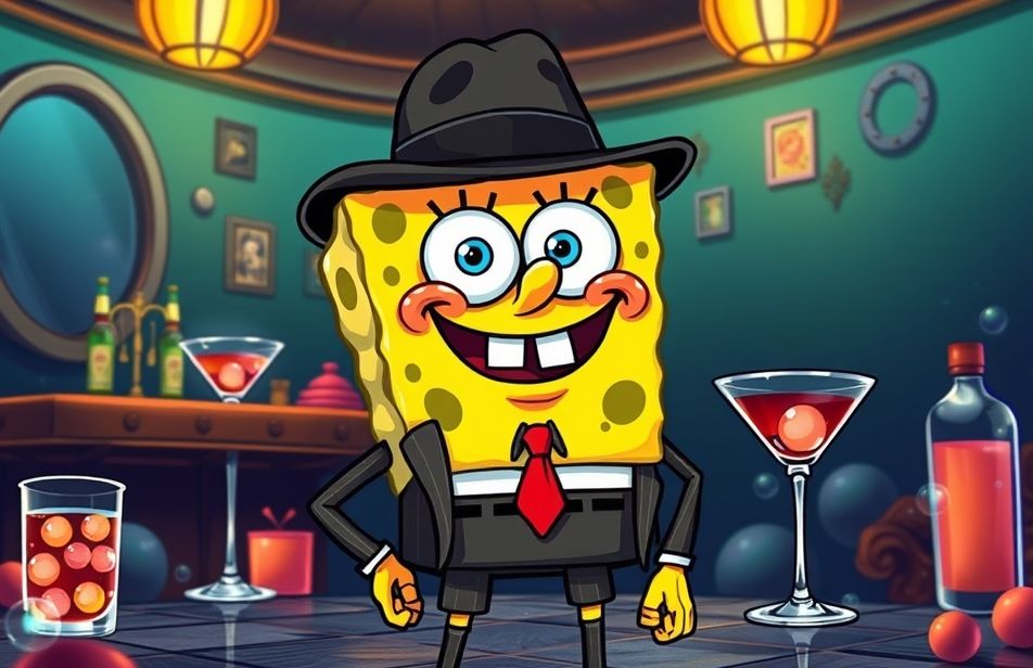 Gangster Spongebob Wallpaper