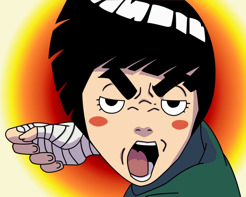 Vector Naruto Shippuden Rock Lee Wallpaper Anime