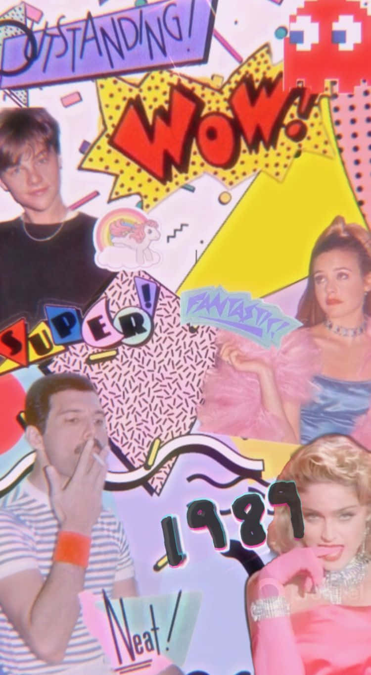 Retro 80s Aesthetic Wallpaper