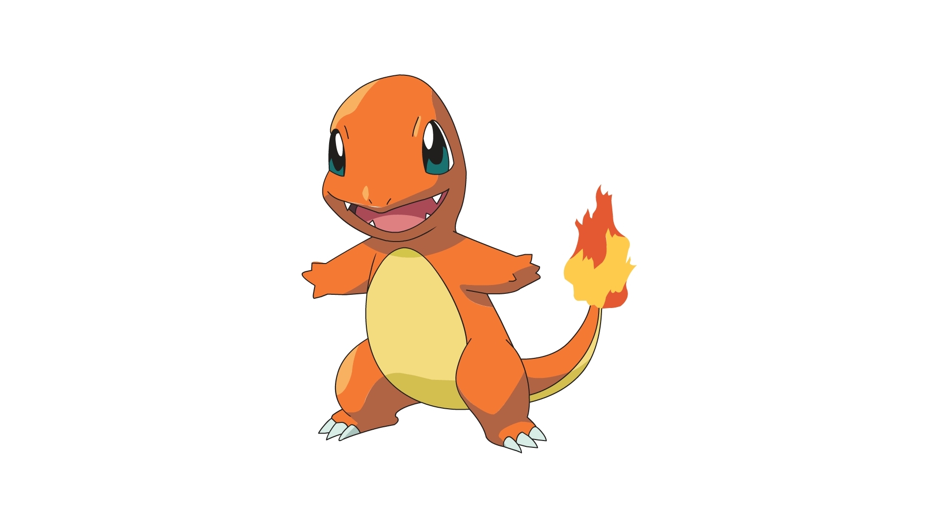 Charmander Pokemon Simple Background White Best Widescreen Awesome