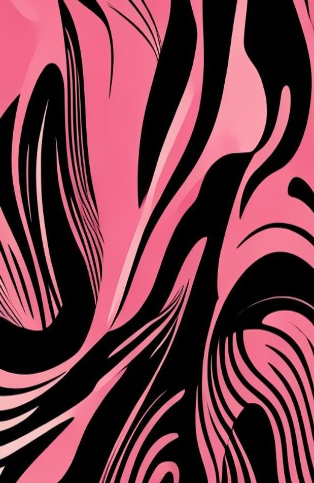 Pink And Black Wallpaper