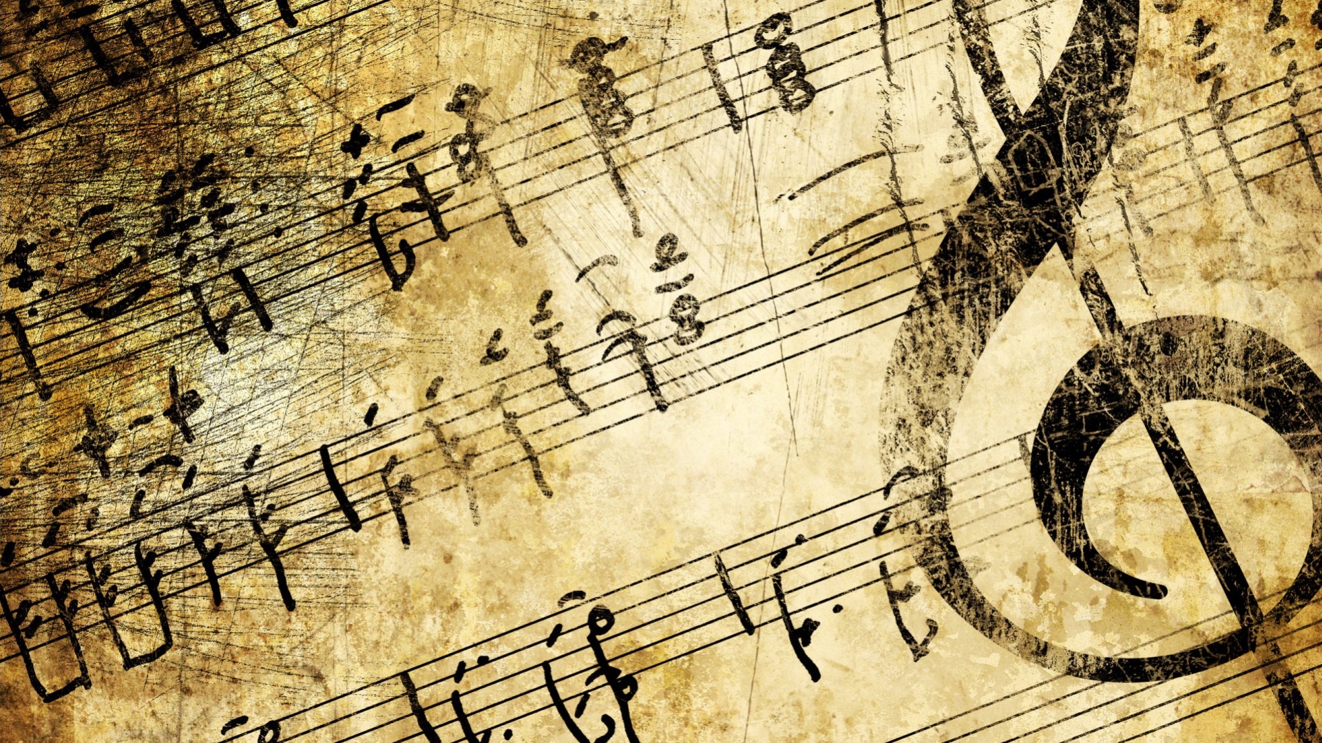 Classical Music Note Wallpaper