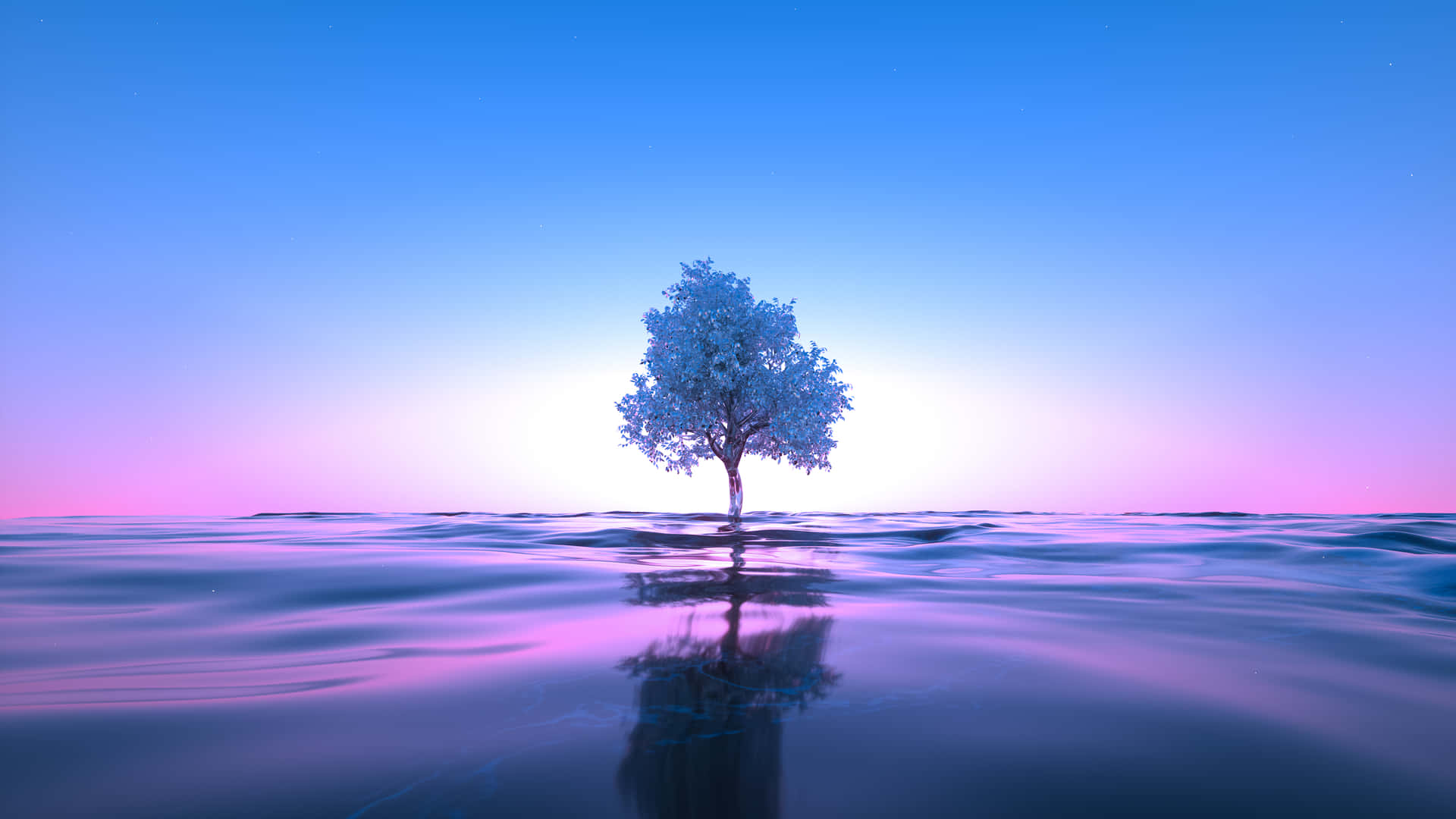 Blue And Pink Aesthetic Neon Wallpaper