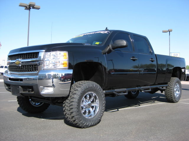 Lifted Chevy Silverado Is First