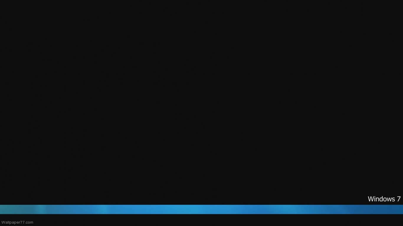 Windows Black Wallpaper Puter