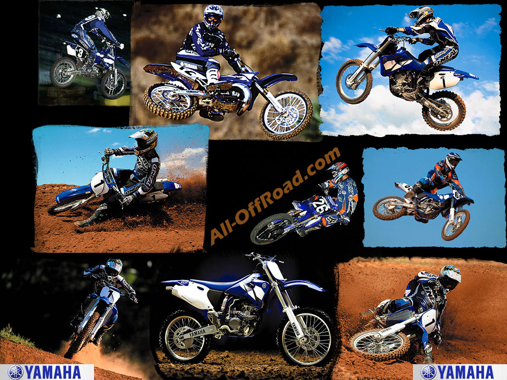 Hot Moto Speed Yamaha Dirtbike Wallpaper
