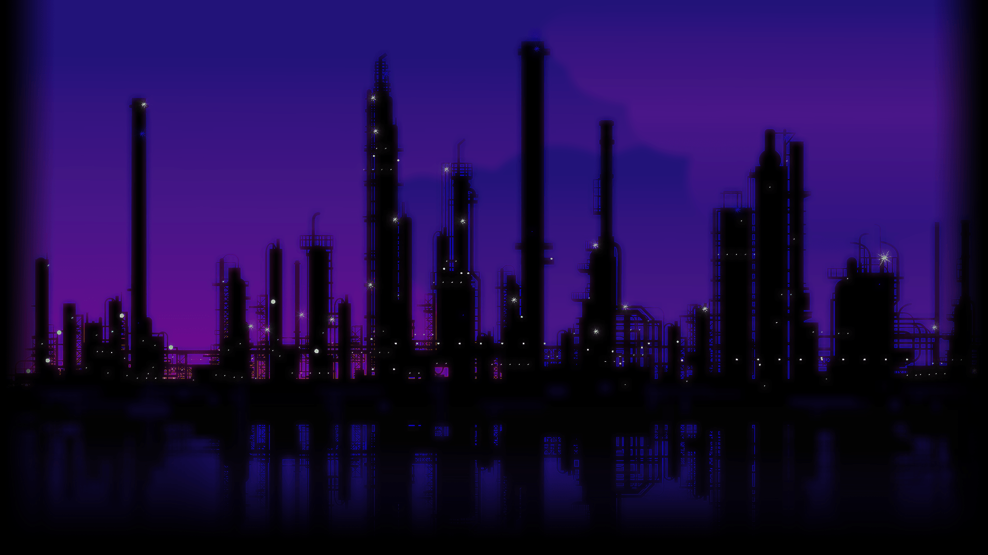 Aesthetic Violet Desktop Wallpaper On