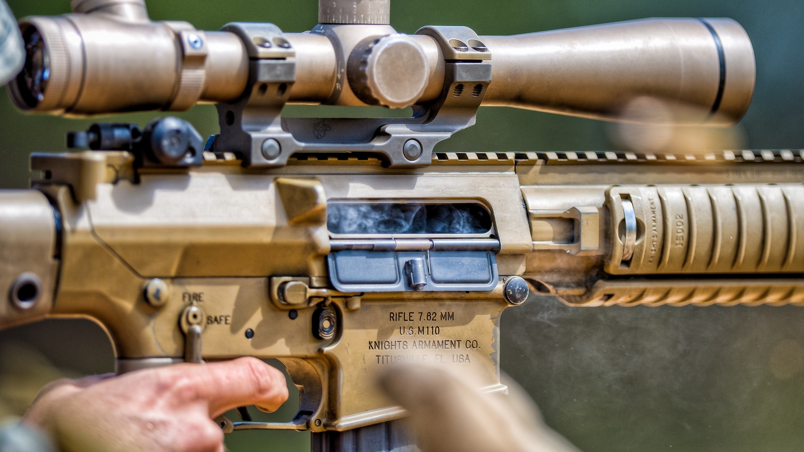 Wallpaper Sr Stoner Rifle Sniper 51mm Nato