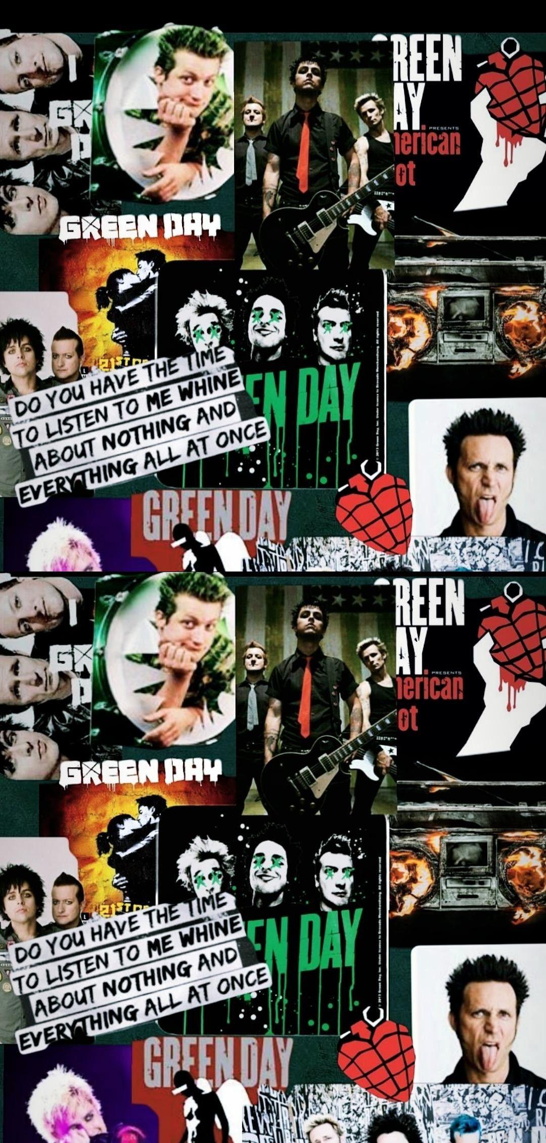 Green Day Wallpaper Holiday Albums Billie