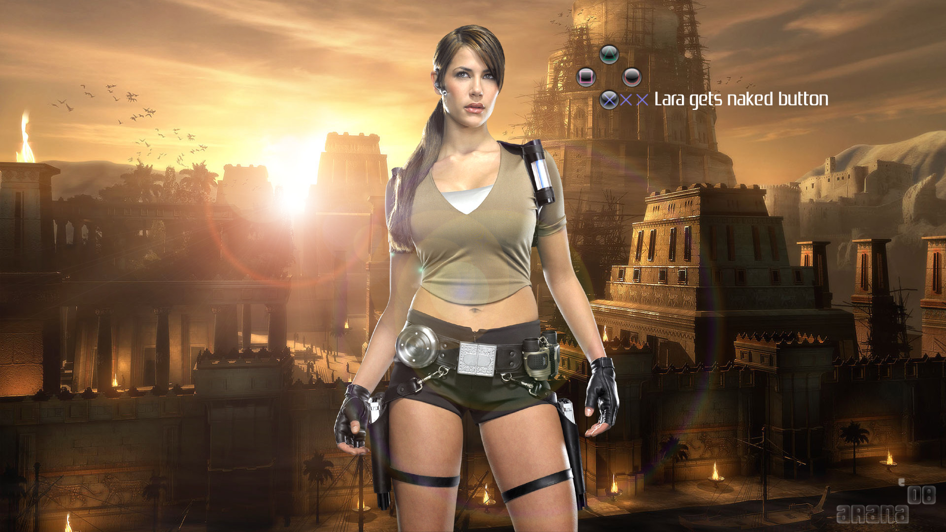 Lara Croft HDtv 1080p Wallpaper HD