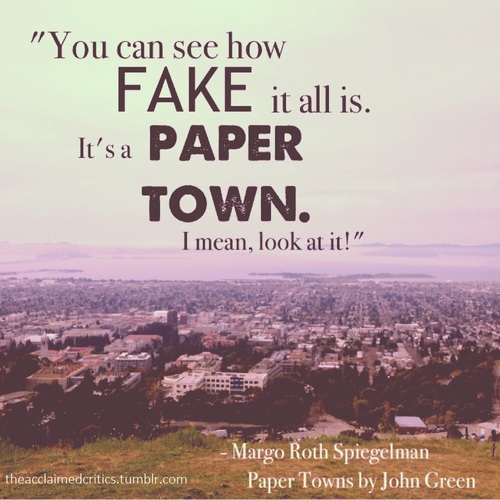 Book Paper Towns Quotes