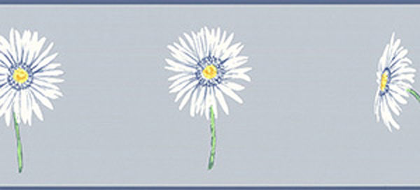 Details about   Lilac White Daisy Bouquet 16 Decal Stickers Donnas Wallpaper Cutouts Wall Border 