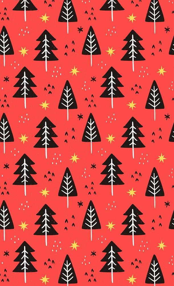 17 Christmas Aesthetic Wallpapers Coral Winter Background   Idea