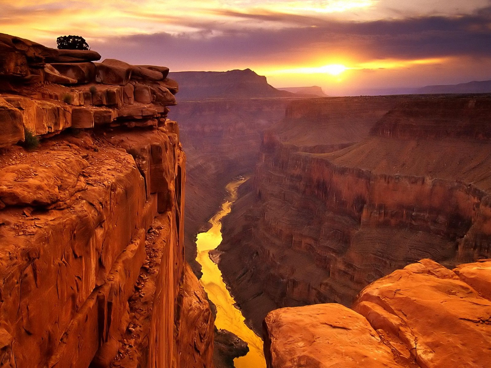 Grand Canyon Of Colorado Wallpaper