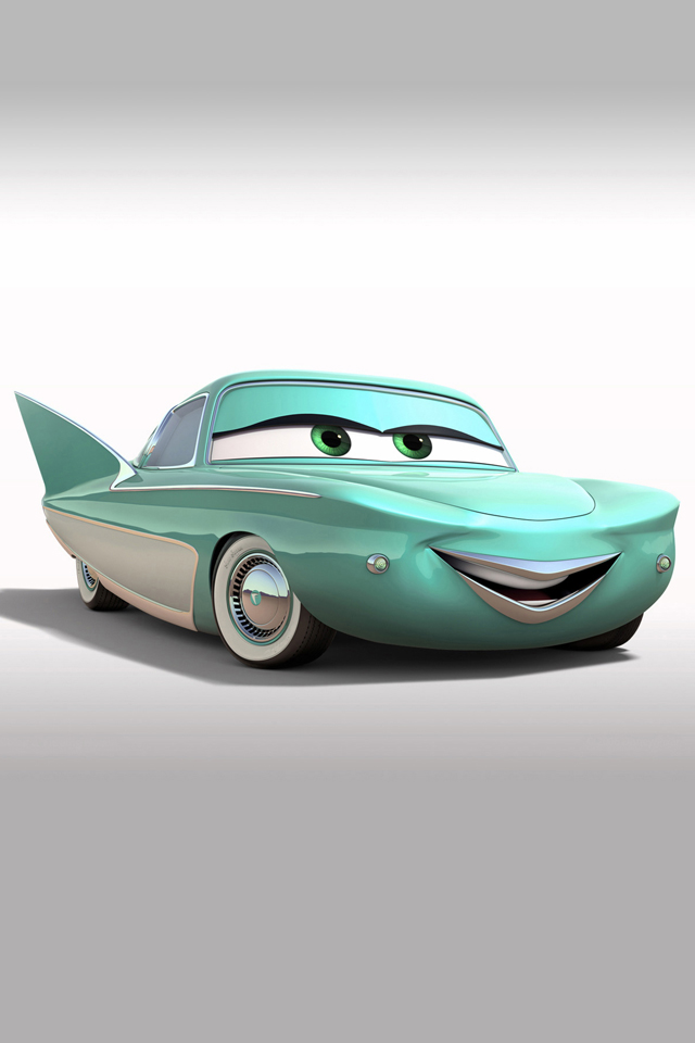 Car Flo Pixar iPhone Wallpaper