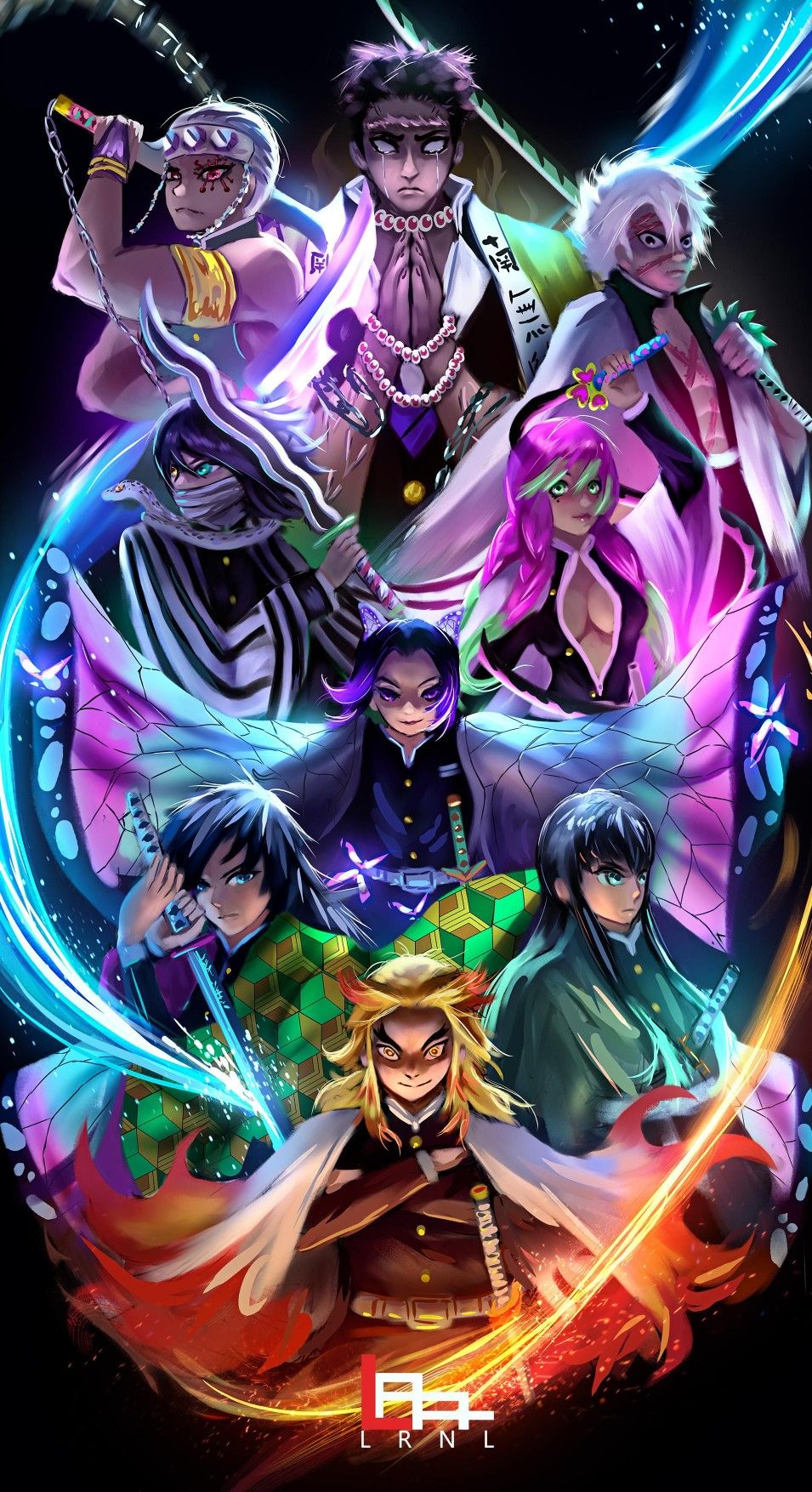 Hashira Wallpaper On