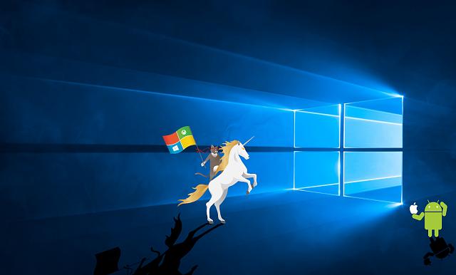 Windows Hero Wallpaper With Ninja Cat Riding An Unicorn My Version