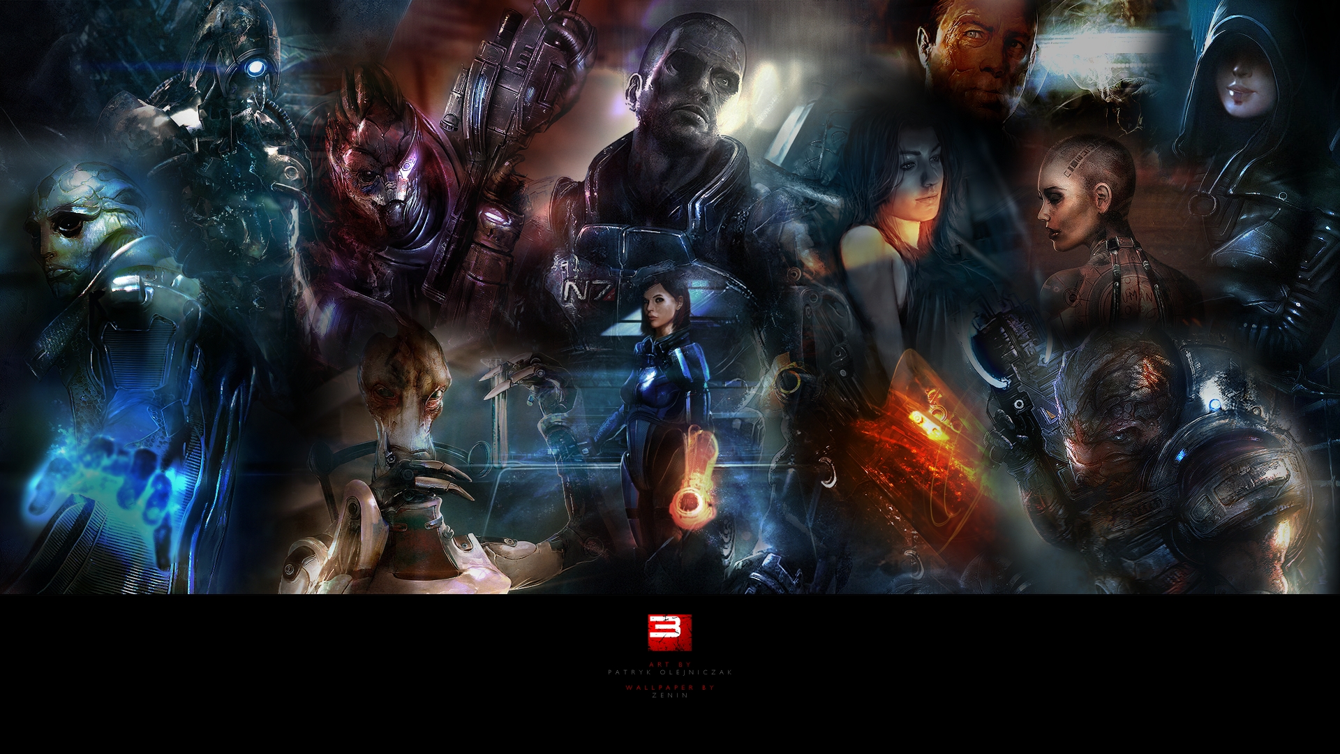 Wallpaper Papel De Parede Impressionante Mass Effect Mostrando