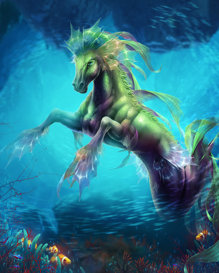Hippocampus By Tira Owl