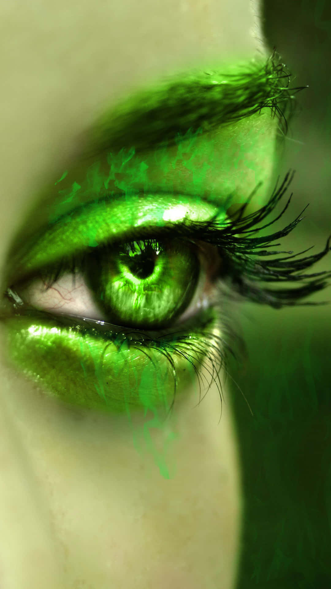 Green Eyes Wallpaper