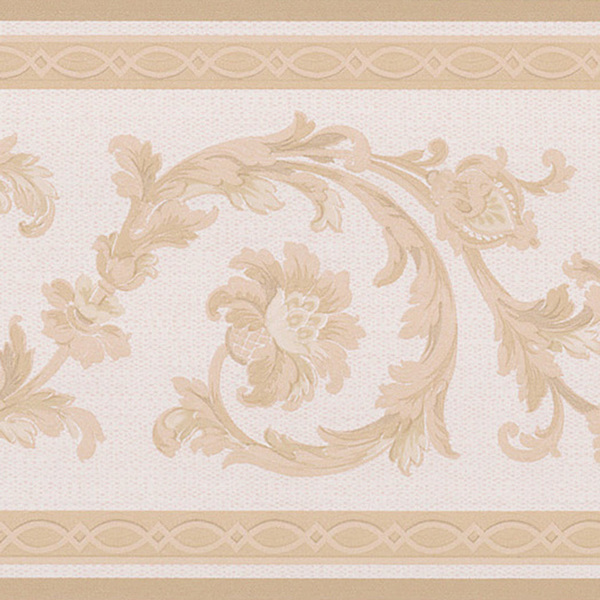 Free download Beige Scroll Border Wallpaper 15242965 Overstockcom