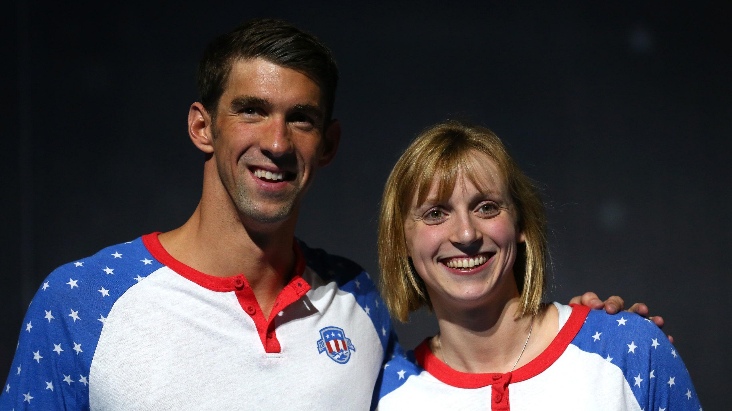 Olympians Michael Phelps And Katie Ledecky Recreated An Autograph