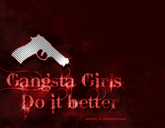 Gangsta Girls Gangster Background