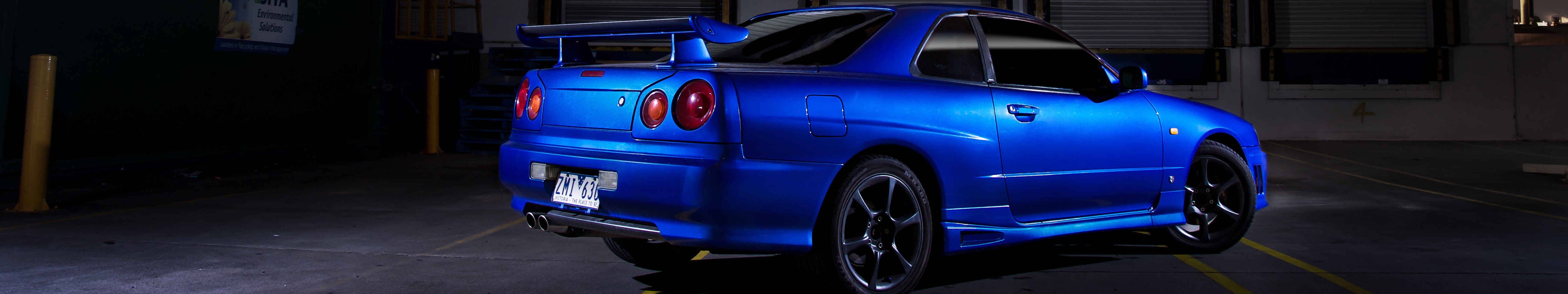 Nissan Skyline Gt R Blue Cars Wallpaper No Wallhaven Cc