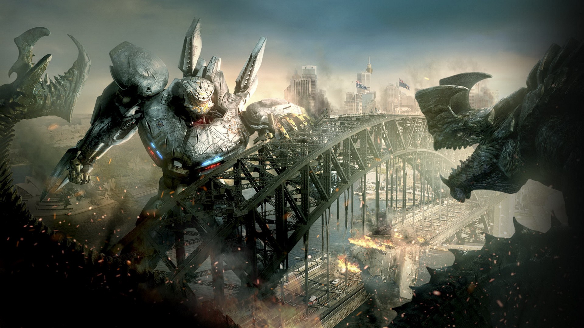 Pacific Rim Kaiju Wallpaper 4k