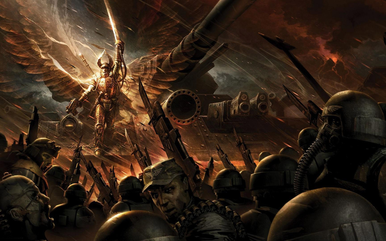 Imperial Guard Warhammer Wallpaper