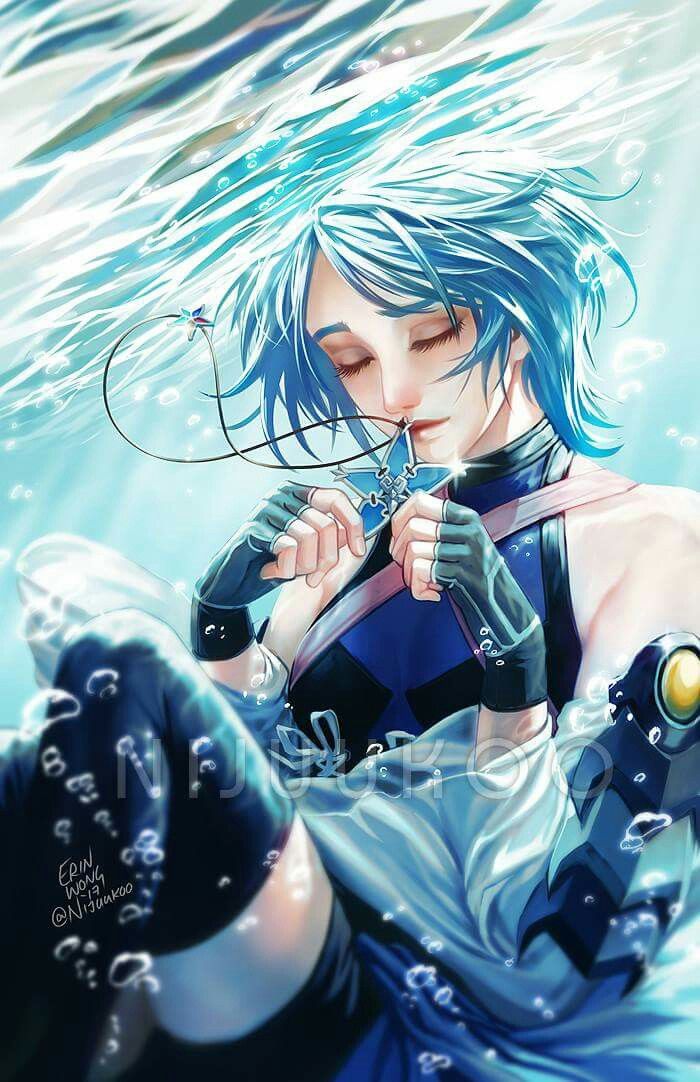 Kingdom Hearts Aqua Fan Art Wallpaper Teahub Io