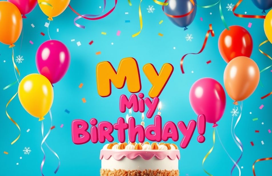 It S My BirtHDay Wallpaper