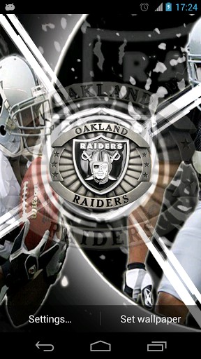 Oakland Raiders Live Wallpaper Is An Interactive App About A