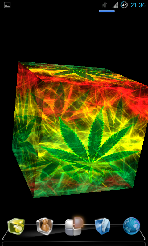 Marijuana Live Wallpaper 3d Screenshot
