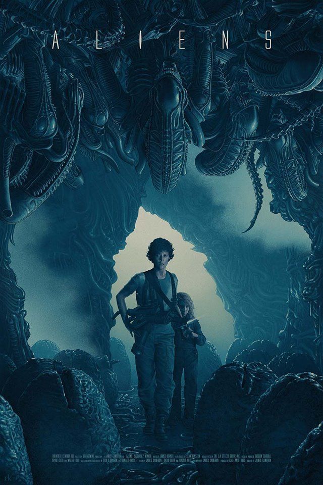 Aliens Poster By Rory Kurtz Lv426 With Image Alien Movie