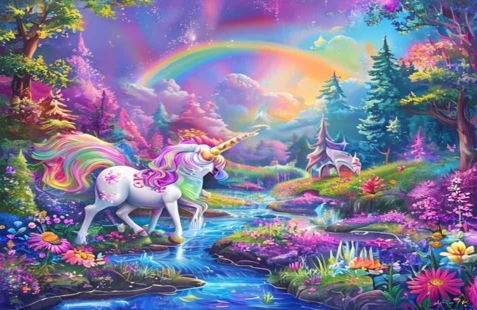 Unicorns Background