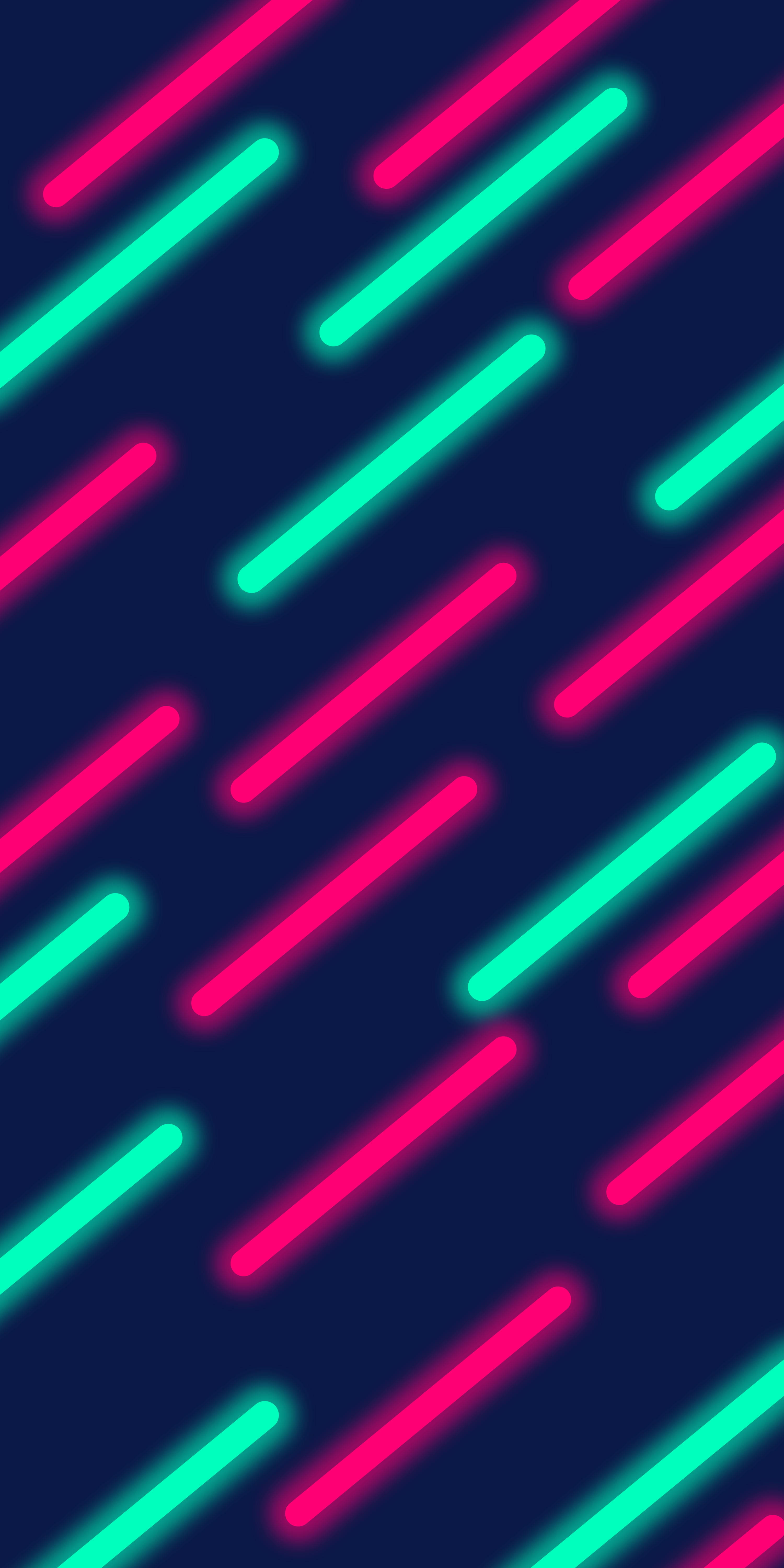 Pink And Green Neon Aesthetic iPhone Wallpaper
