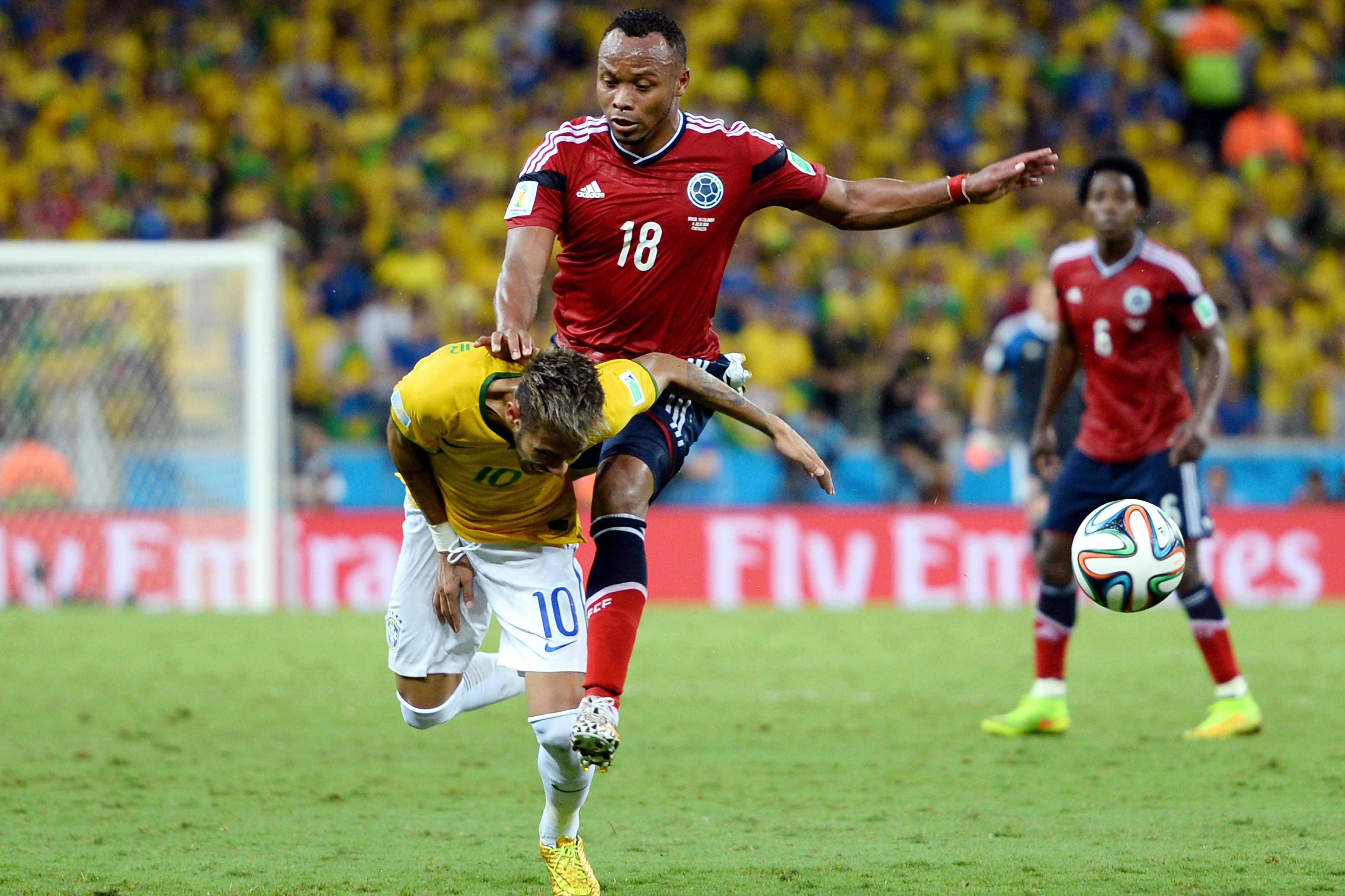 Brazil V Colombia Quarter Final Fifa World Cup