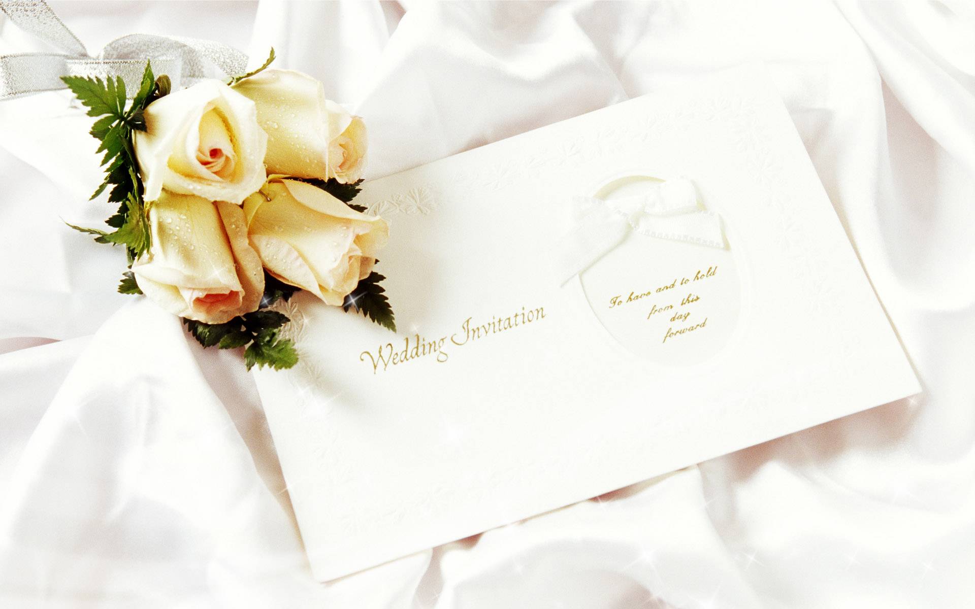 Wedding Invitation Dream Wallpaper