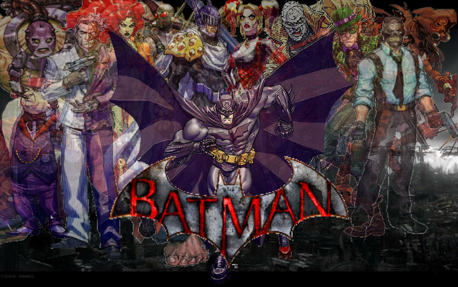 Batman Arkham 3 conceptual wallpaper by ghidorah5464 900x565