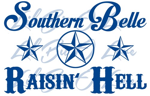 Southern Belle Background Raisin Hell