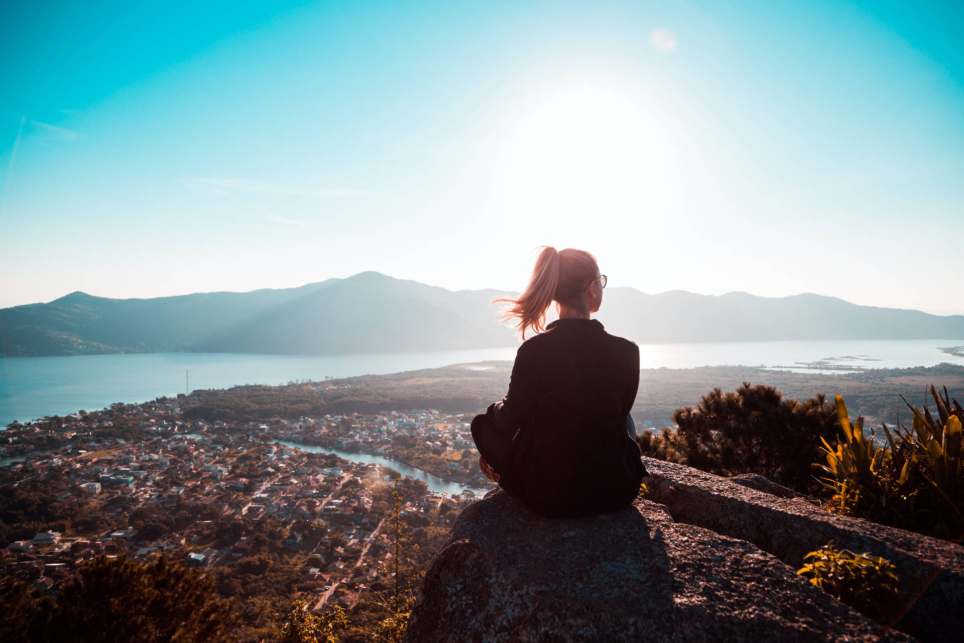 Sitting Alone Wallpaper