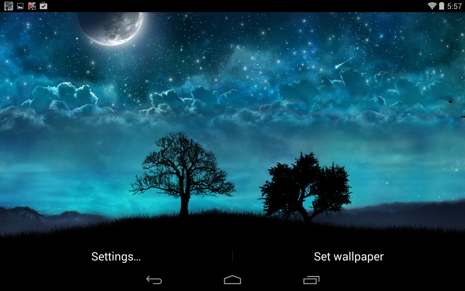Dream Night Livewallpaper Soft For Android