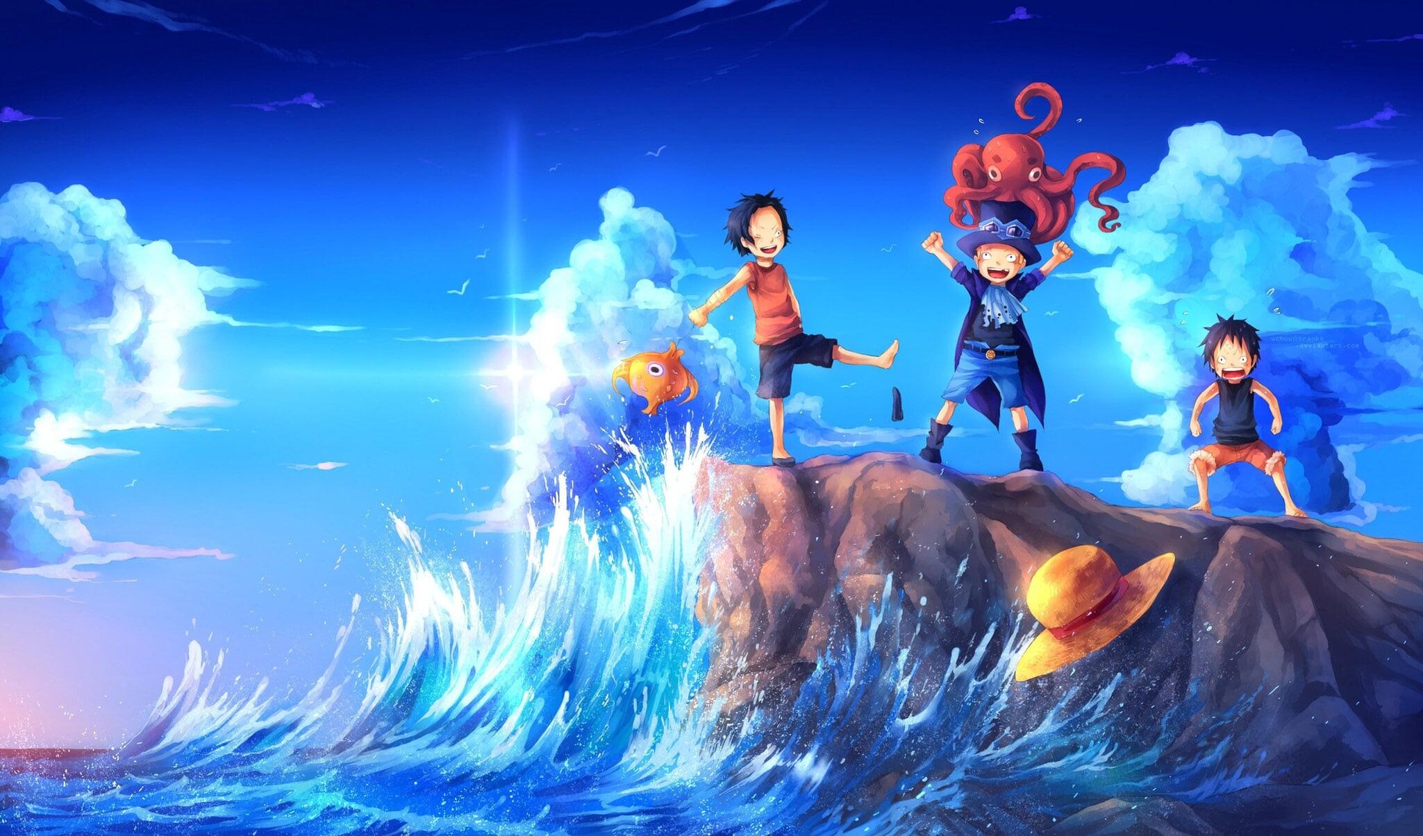 Ace One Piece Desktop Wallpaper Girlsdp1