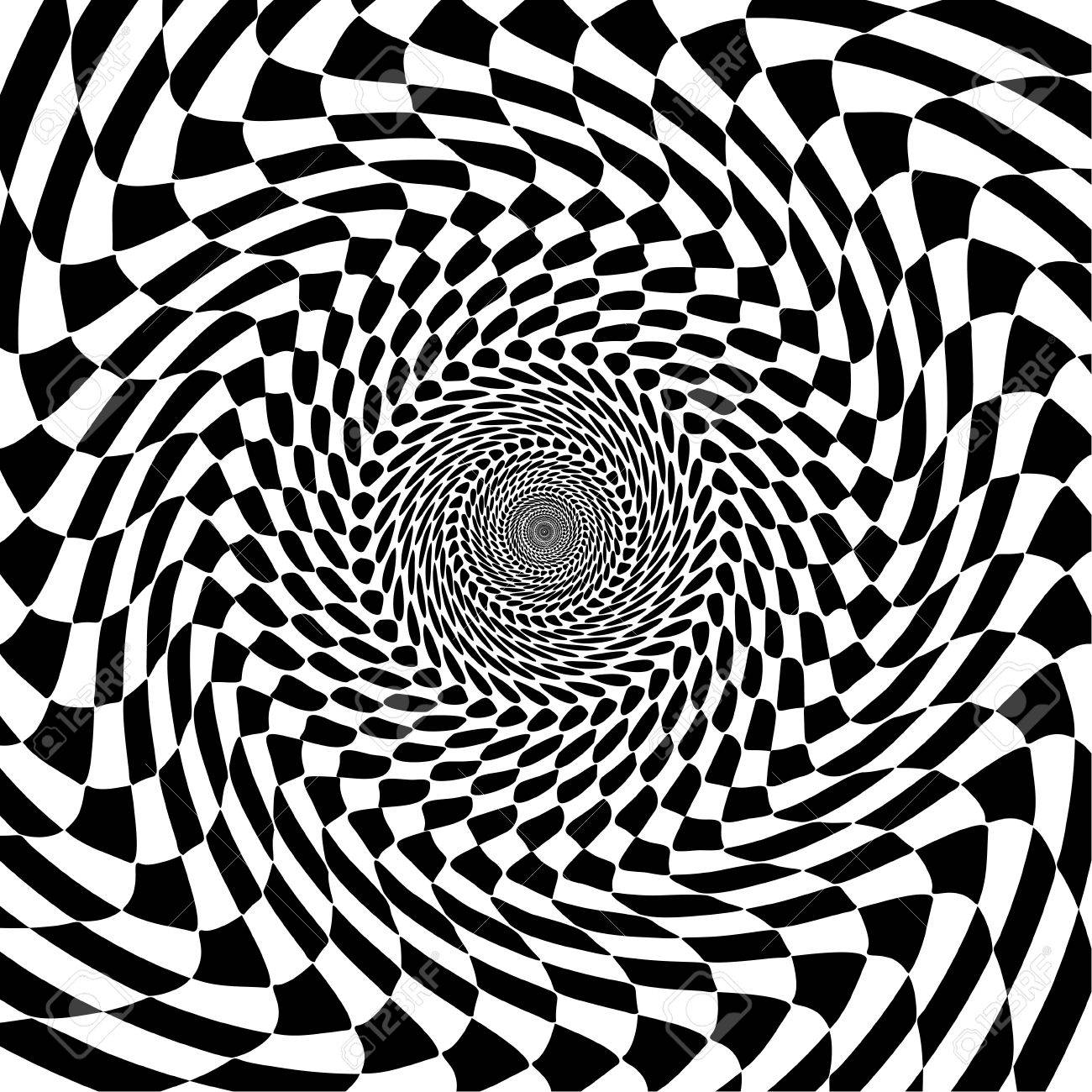 🔥 Free download Abstract Black And White Optical Illusion Geometric ...