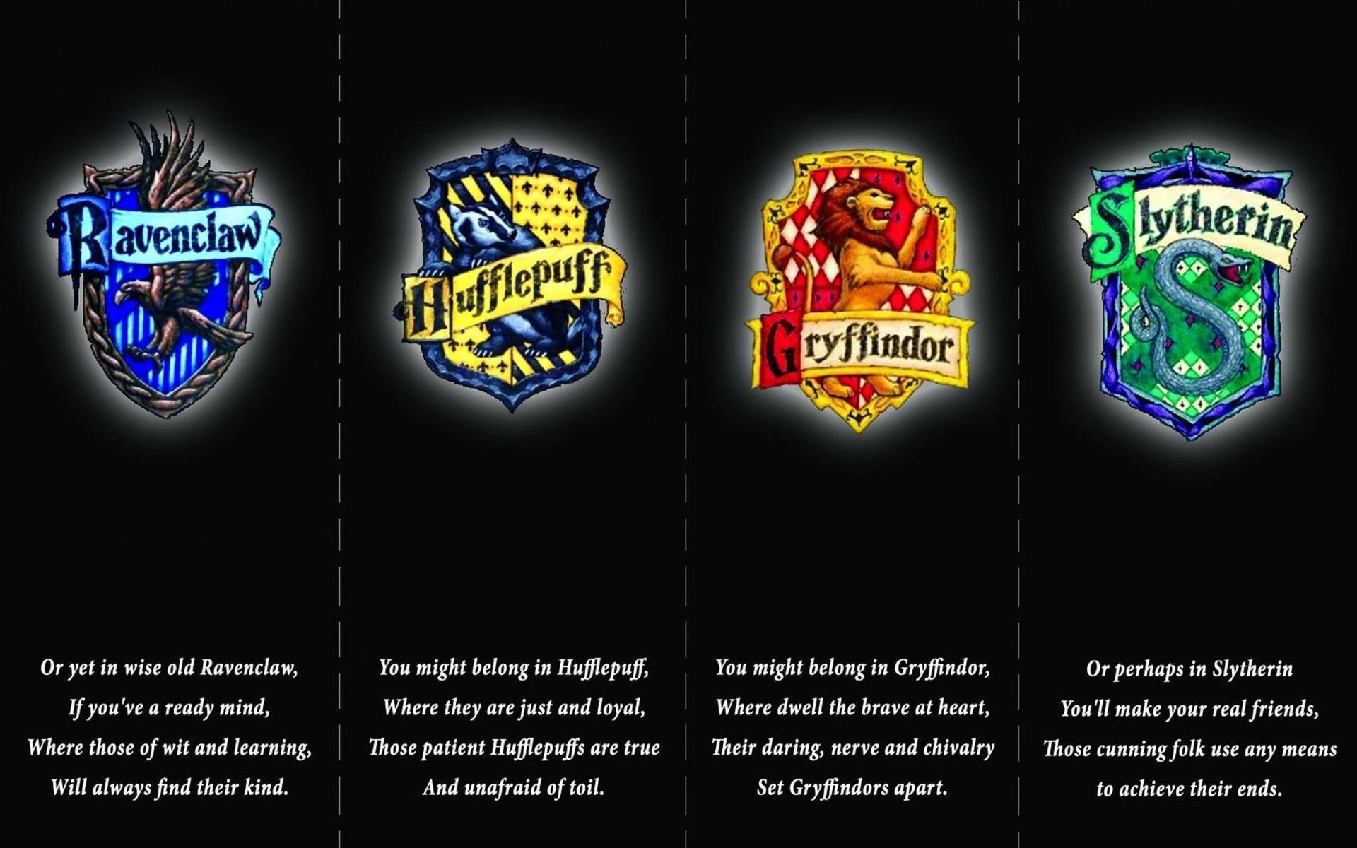 Top Harry Potter Houses Wallpaper Full HD 4k To Use