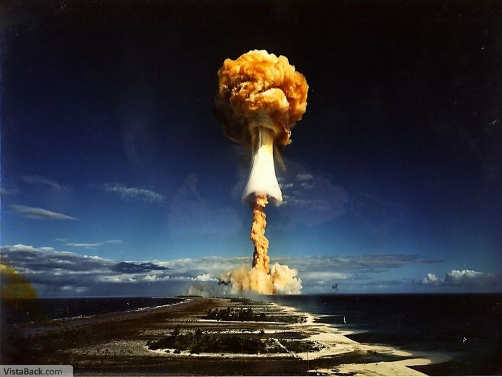 1024x768 Nuclear Test Wallpaper Download